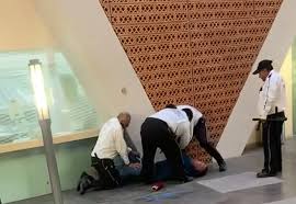 Golpean adulto Mayor