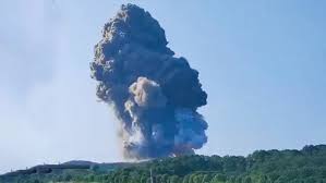 explosion china